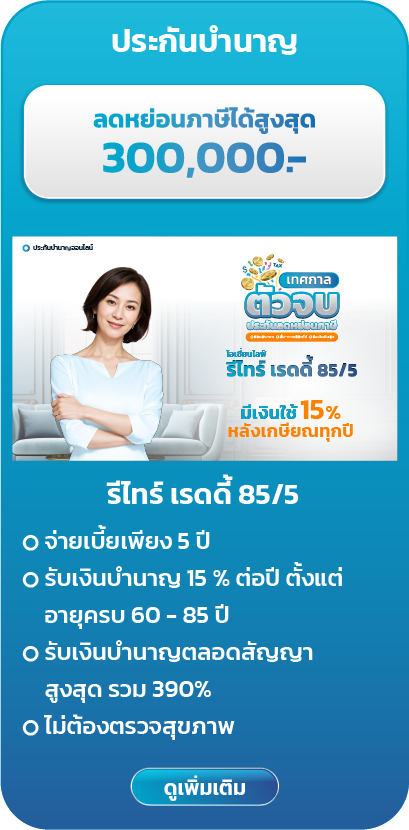 รีไทร์ เรดดี้ 85/5